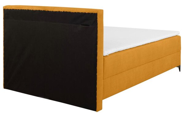 Mömax Postelja Z Vzmetnico Jerry, Gorčično Rumena, 100x200