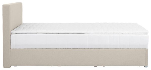 Mömax Postelja Z Vzmetnico Cosi, Peščena Barva, 100x200