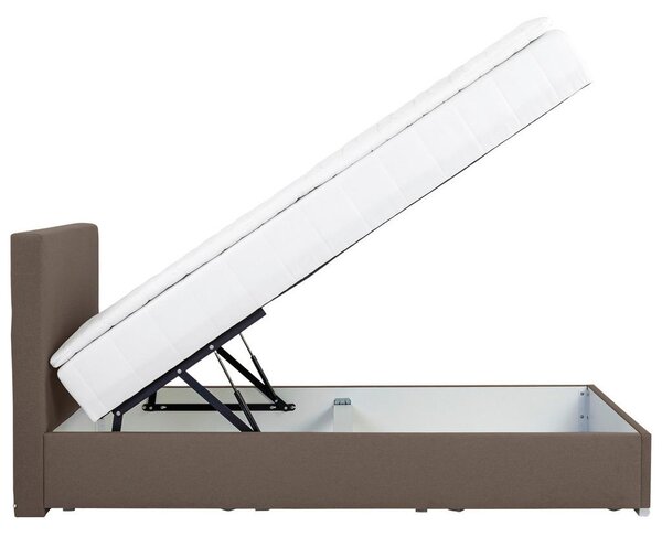Mömax Postelja Z Vzmetnico Cosi, Rjava, 100x200