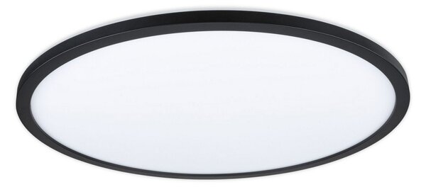 Paulmann Atria Shine Panel 3-stopenjska črna 830 Ø42cm, zatemnjen, Črna, Dnevna soba / jedilnica, Plastika, Sodobni