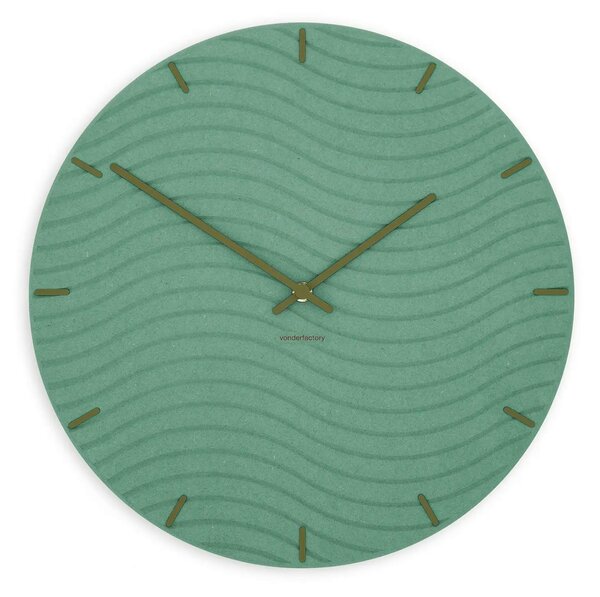 Stenska ura Luxhora Rivella Mint Green 11 barv