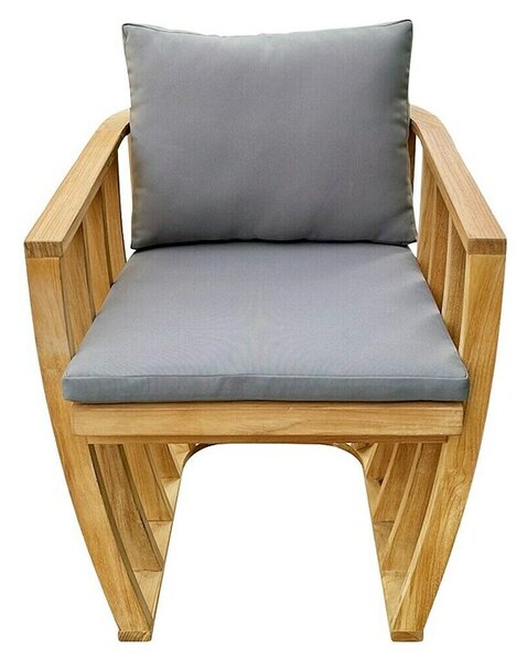 Sunfun Vrtni fotelj Bali (63 x 61 x 73,5 cm, Tikovina, Natur)