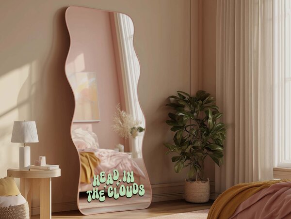 Nalepka za ogledalo S7 – Head in the clouds