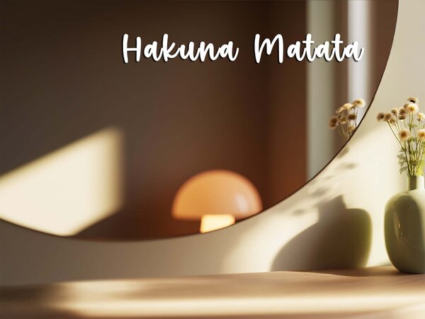 Nalepka za ogledalo S10 – Hakuna Matata