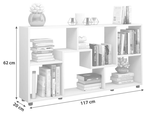 REGAL 117/62/20 cm bela
