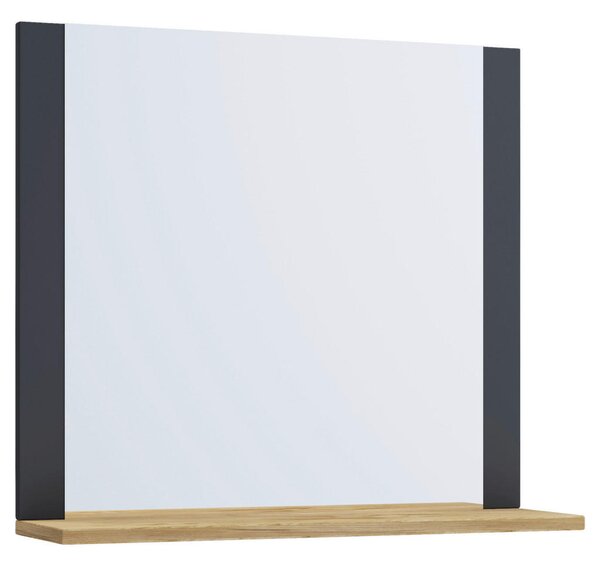 STENSKO OGLEDALO, 60/65/16,6 cm leseni material
