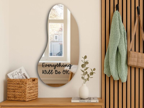 Nalepka za ogledalo S17 – Everything Will Be OK