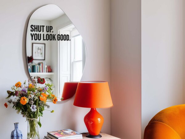 Nalepka za ogledalo S15 – Shut up. You look good