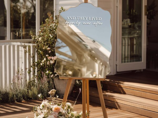 Nalepka za ogledalo S14 – And they lived happily ever after