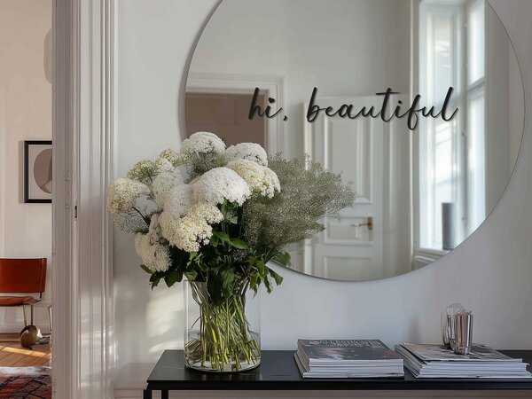 Nalepka za ogledalo S20 – Hi, beautiful