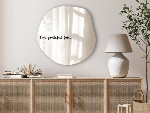 Nalepka za ogledalo S29 – I’m grateful for