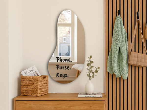 Nalepka za ogledalo S31 – Phone. Purse. Key