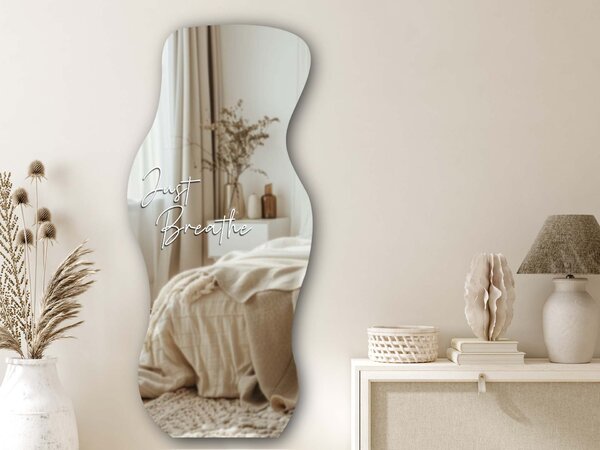 Nalepka za ogledalo S28 – Just Breathe