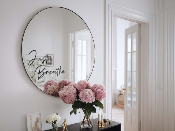 Nalepka za ogledalo S28 – Just Breathe