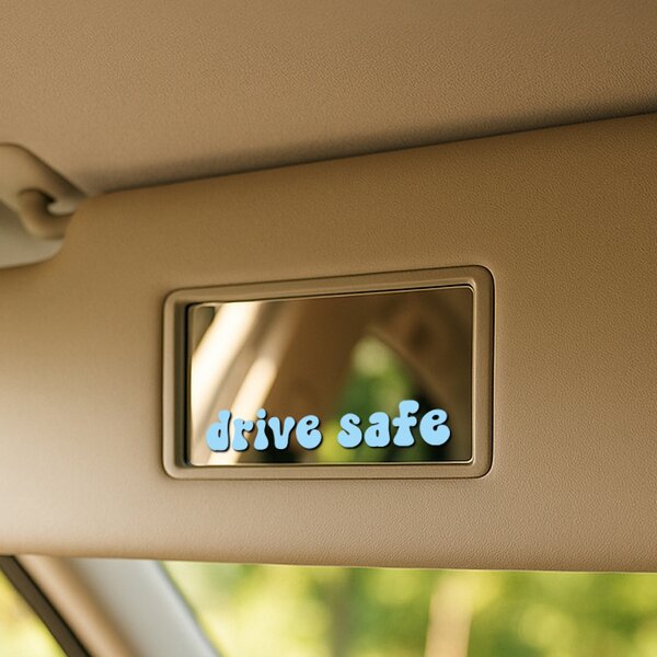 Nalepka za ogledalo S37 – Drive safe