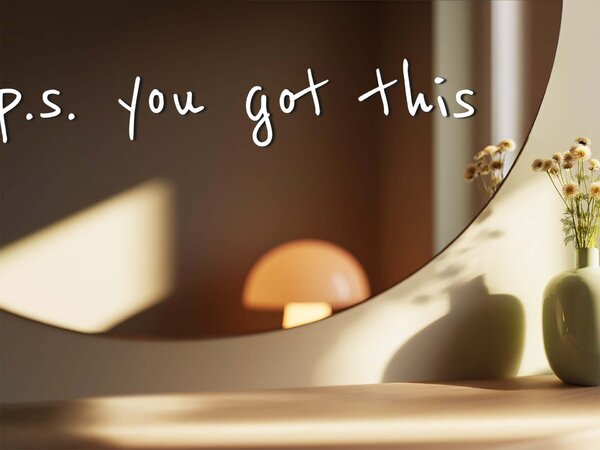 Nalepka za ogledalo S34 – P.S. you got this ,4