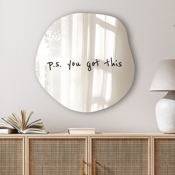 Nalepka za ogledalo S34 – P.S. you got this ,4