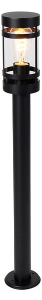 Pametna zunanja svetilka črna 80 cm IP44 vklj. Wifi ST64 - Gleam