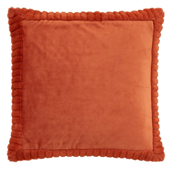 Okrasna blazina iz mikropliša 55x55 cm Velvet and Faux Fur – Catherine Lansfield