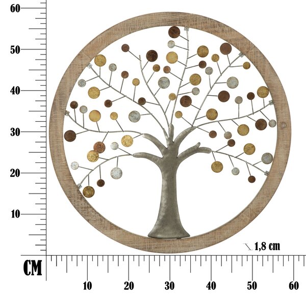 Stenska dekoracija Albero Della Vita Mirror