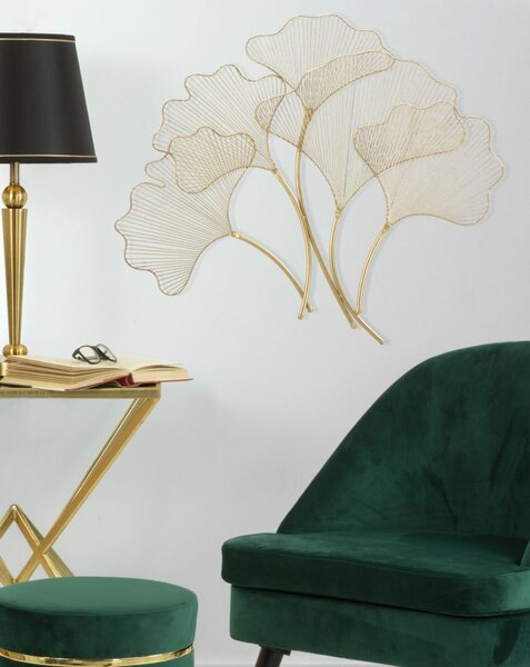 Stenska dekoracija Glam Leaf