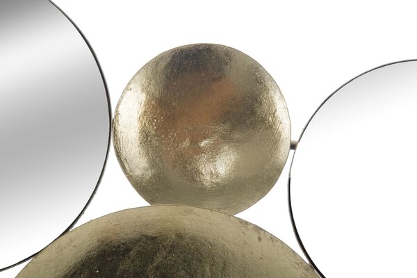 Stenska dekoracija Gold Mirror Glam