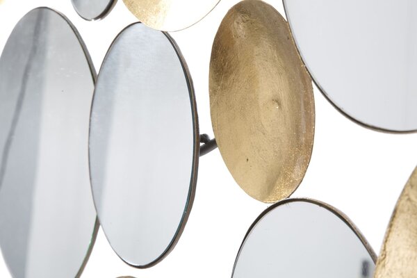 Stenska dekoracija Gold Mirror Glam
