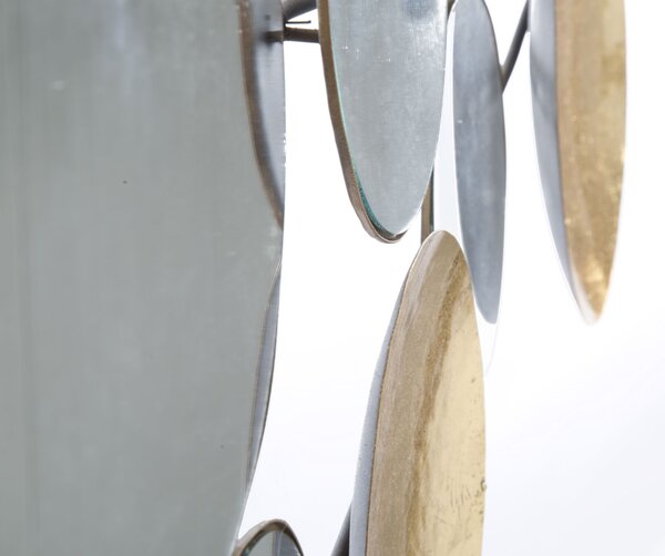 Stenska dekoracija Gold Mirror Glam