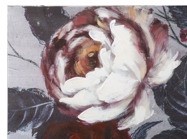 Slika White/Red Flower Darkback