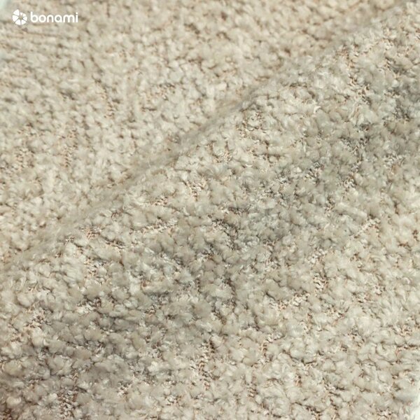 Bež raztegljiva sedežna garnitura iz tkanine bouclé 215 cm Patti – Bonami Selection