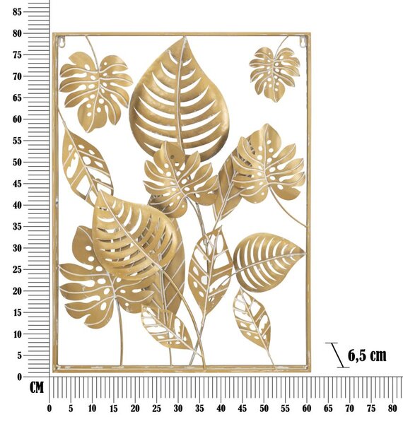Stenska dekoracija Jungle Ret. 60X80X6.5