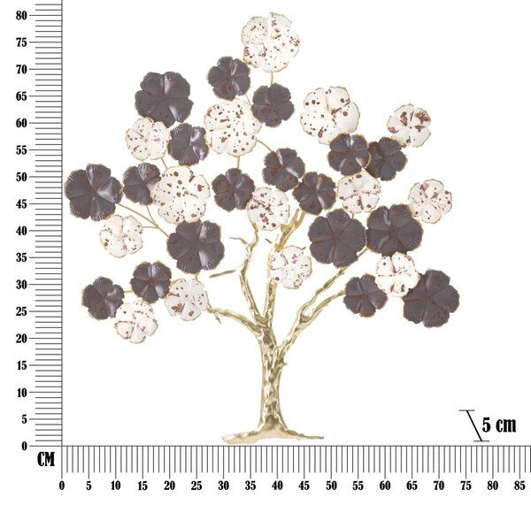 Stenska dekoracija Albero Purpy