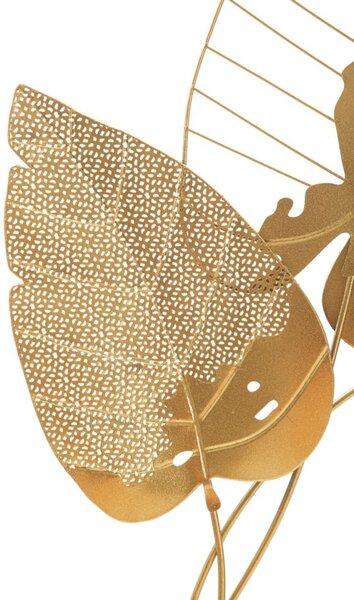 Stenska dekoracija Autumn Leaf Gold