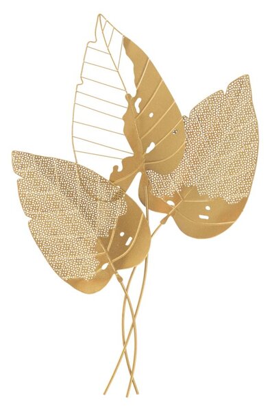 Stenska dekoracija Autumn Leaf Gold
