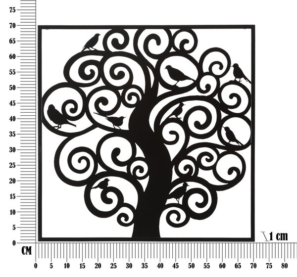 Stenska dekoracija Three
