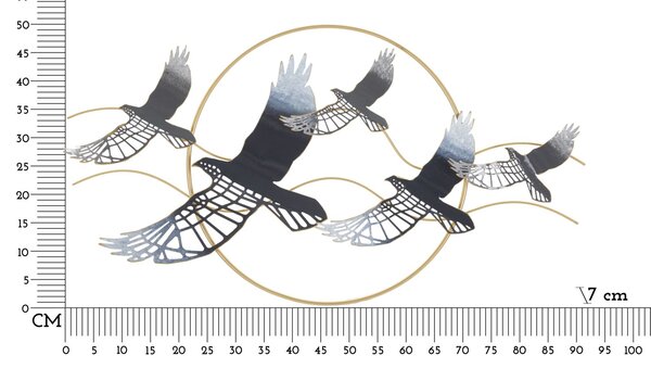Stenska dekoracija Bird