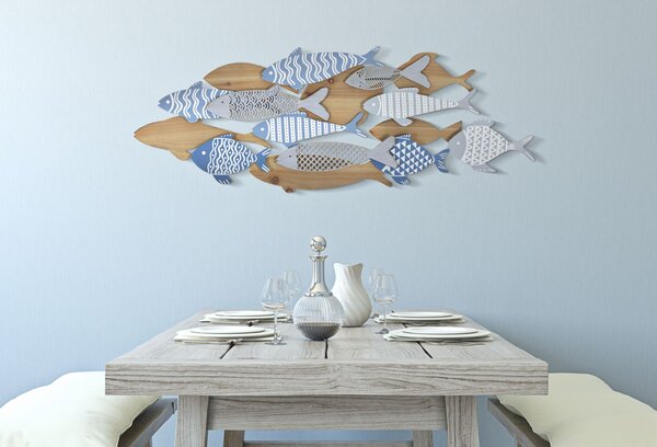 Stenska dekoracija Fish Sea
