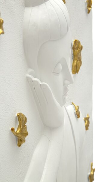Stenska dekoracija Buddha