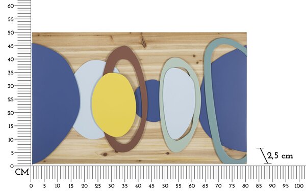 Stenska dekoracija Wood Color