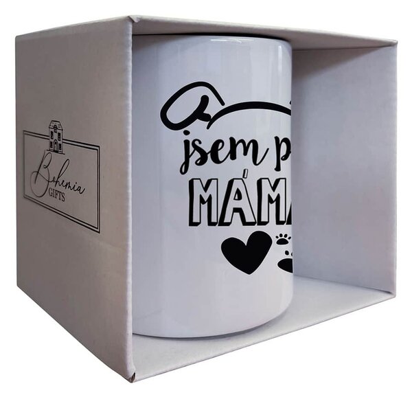 Bohemia Gifts Keramični vrč - Sem pasja mama , 350ml