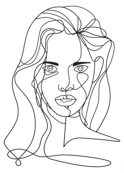 Stenska dekoracija Face