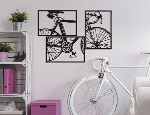 Stenska dekoracija Bike Set