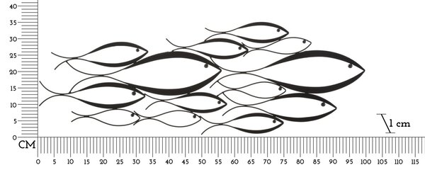 Stenska dekoracija Fishy