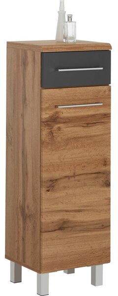 Premium Living Spodnja Omarica Float, Hrast, Antracit