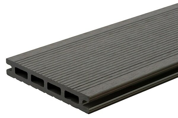 WPC deska temno siva (300 x 13,5 x 2,1 cm, Temno sive barve) productname.garantie.plussign BAUHAUS garancija 5 let