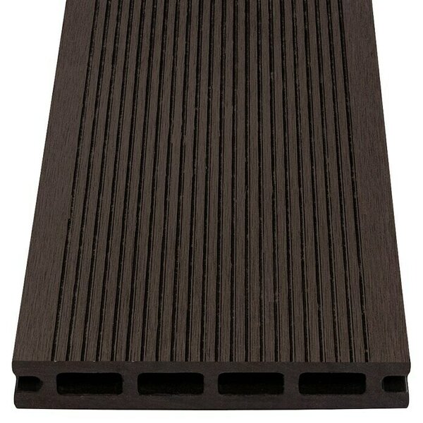 WPC deska temno rjava (300 x 13,5 x 2,1 cm, Temno rjave barve) productname.garantie.plussign BAUHAUS garancija 5 let