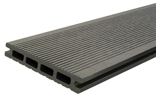 WPC deska temno siva (200 x 13,5 x 2,1 cm, Temno sive barve) productname.garantie.plussign BAUHAUS garancija 5 let