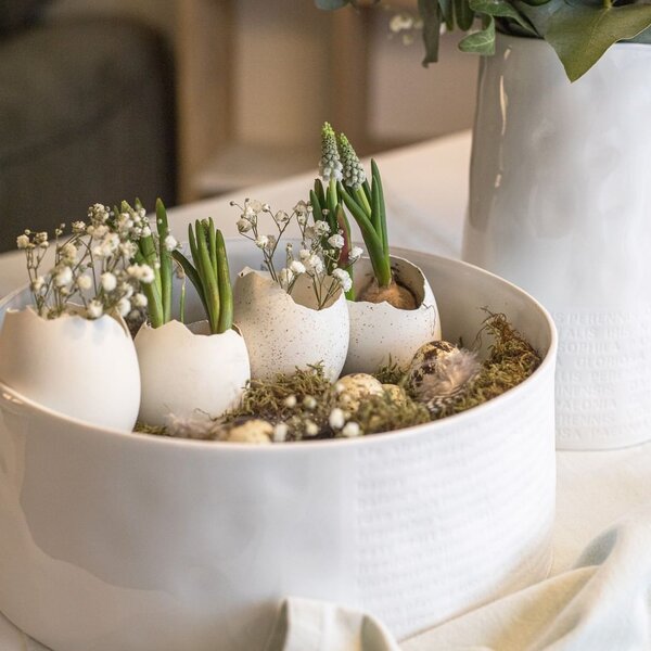 Bela porcelanasta skleda ROOM POETRY BOWL