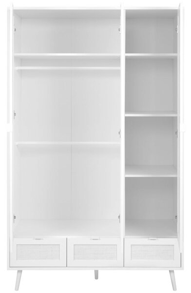 MID.YOU Omara Za Oblačila Dili, Bela, 120 Cm