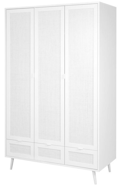 MID.YOU Omara Za Oblačila Dili, Bela, 120 Cm